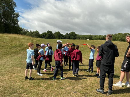 Fearless Foxes and Brave Badgers take on Baggeridge Ropes Challenge!