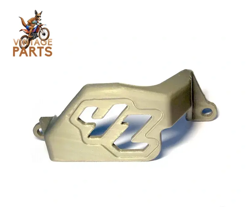 Thumbnail: 1993-1994 Yamaha 125 250 YZ Rear Brake Caliper Guard #4EW-27491-00