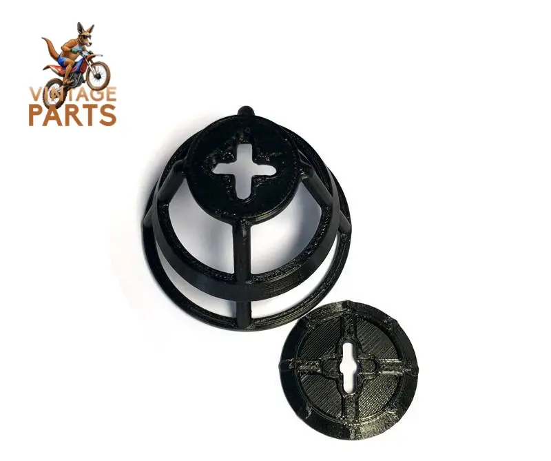 Thumbnail: 1980-91 Yamaha DTMX 125 Air Filter Cage 2J0-14458-01 V2