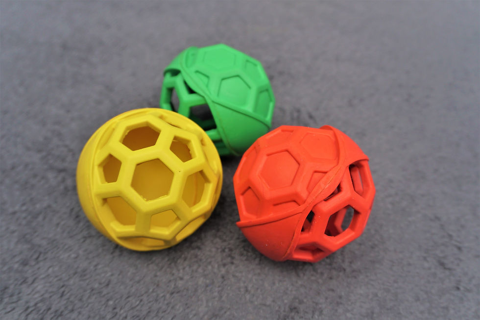 Hundespielzeug Ball Zerrschlaufe Gitterball