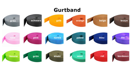 Gurtband bei HaPiLy Produkten