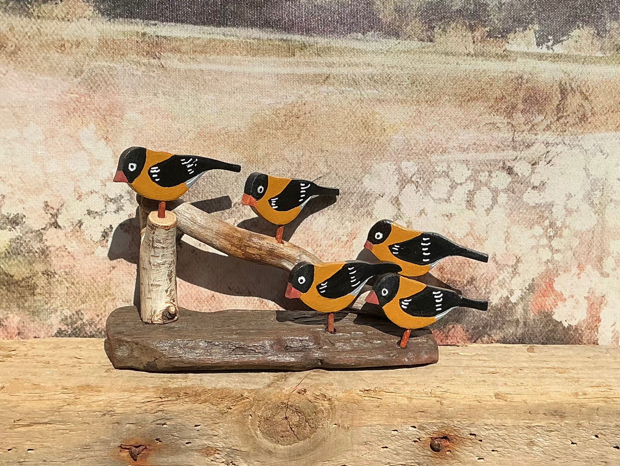 A Charm of Gold Finches