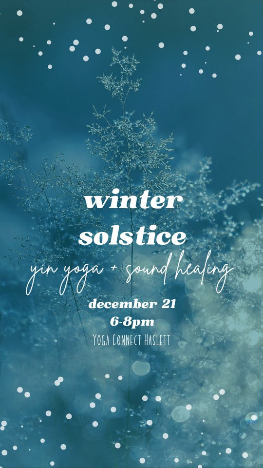Winter Solstice - Yin Yoga + Sound Healing