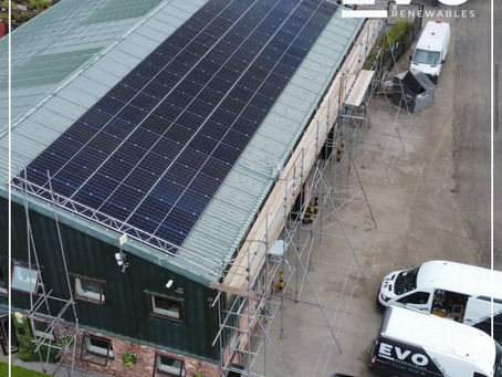 30kw Commercial Solar Installation - UK Landscapes Ltd