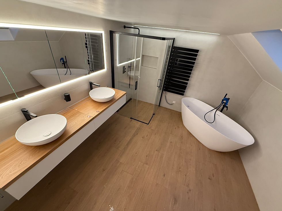 Modernes Badezimmer in Langenthal ZH