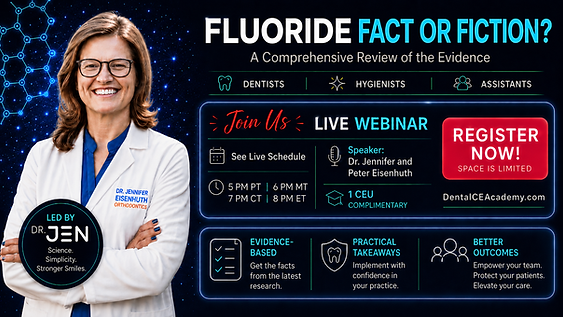 Fluoride Fact or Fiction. Live Monthly_