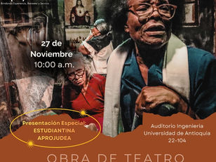 Invitación obra de teatro El Extraño Jinete