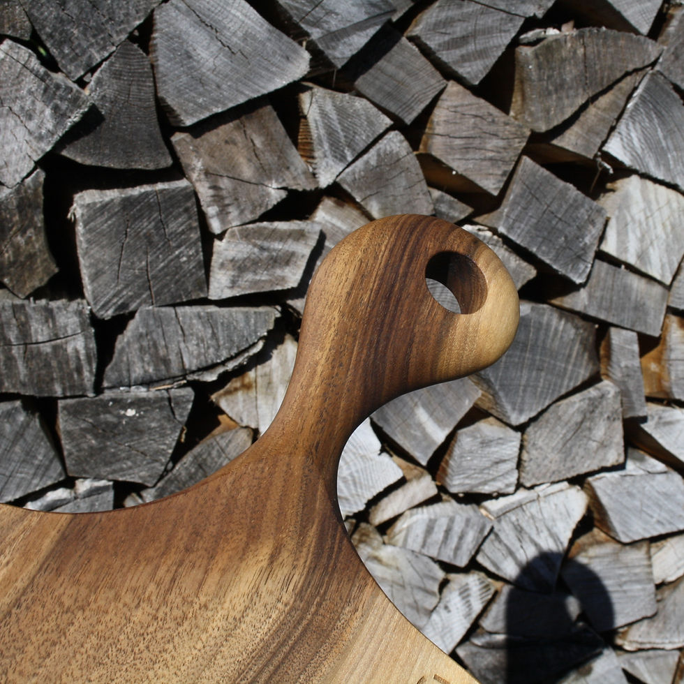 Holz Brett mit Gravur