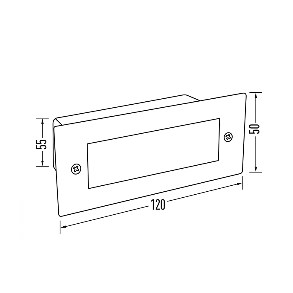 Miniatura: Spot Empotrable de escalera LED 2W