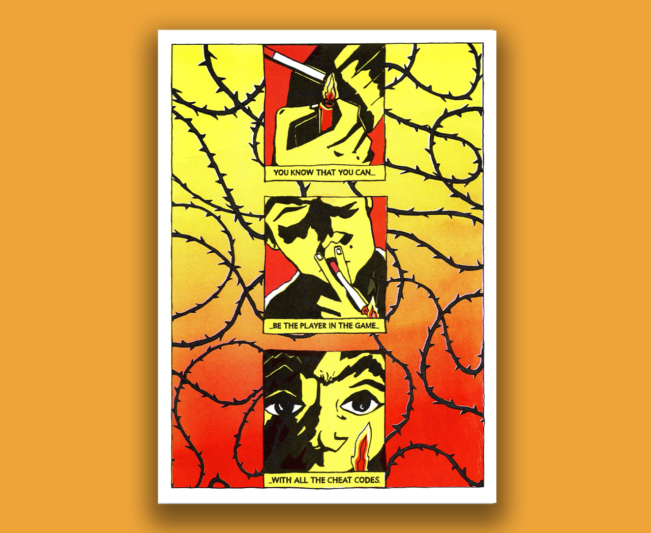 SMOKING BOLD RISOGRAPH POSTER