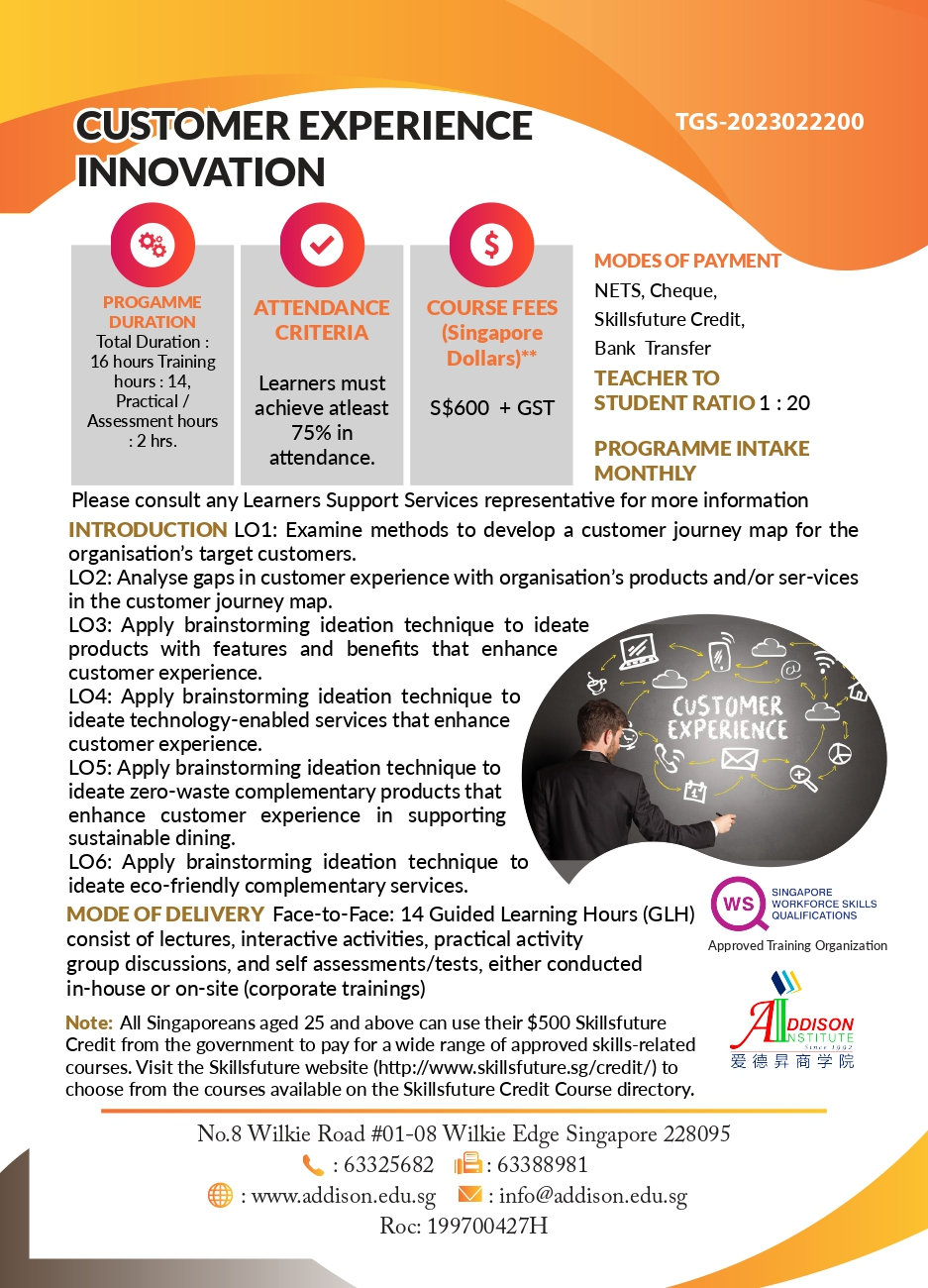 Client Experience Invotation Customer Experience Innovation | Addison Institute