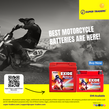 Best Motorcycle Batteries