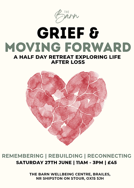 Grief and Moving Forward Flyer
