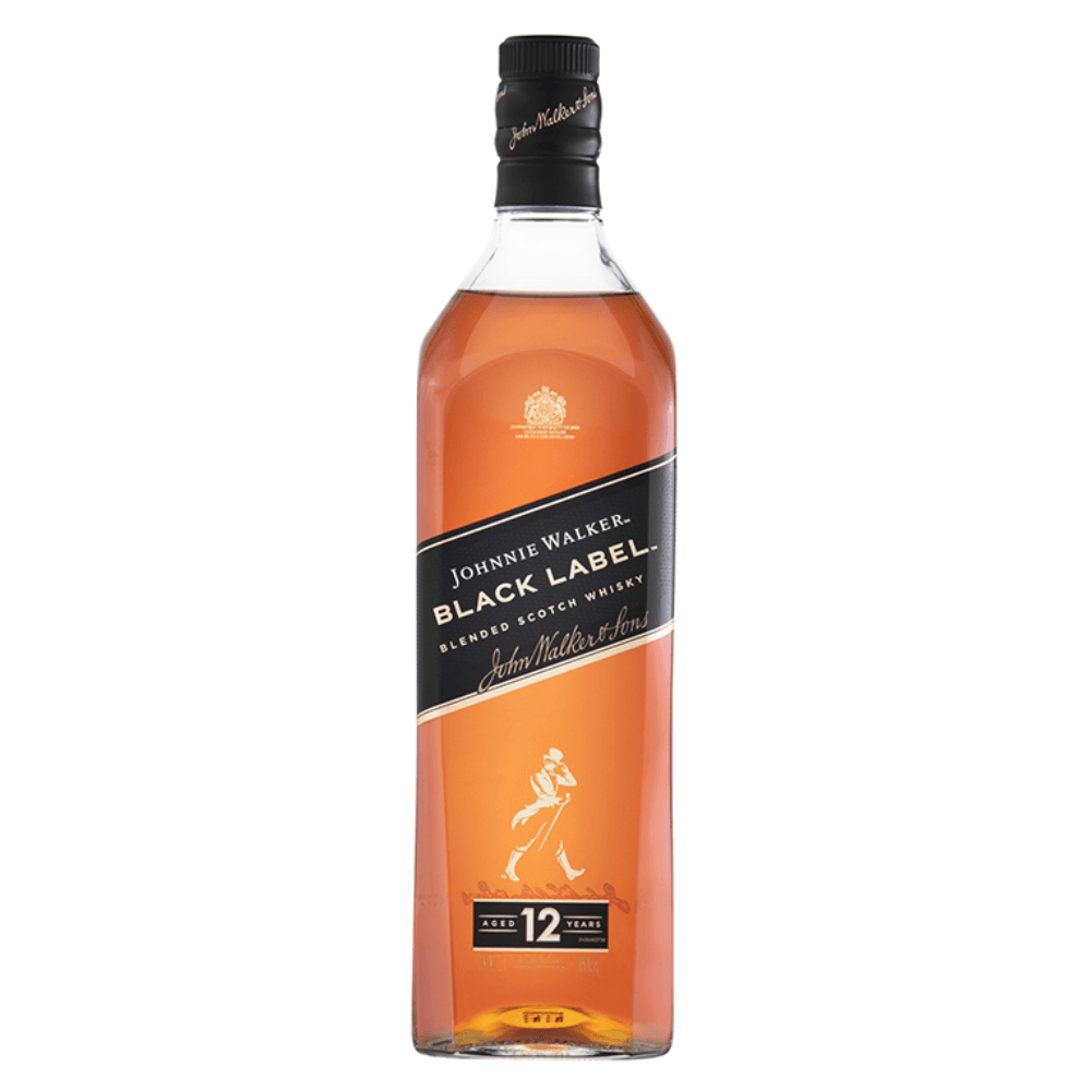 Whisky Johnnie Walker Black Label 12 Años Blended Scotch