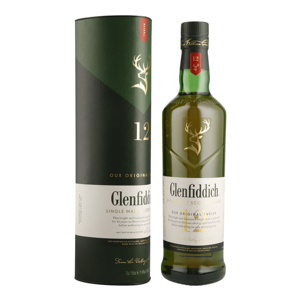 Whisky Glenfiddich 12 Años Single Malt Scotch