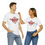 Thumbnail: Concealed Media Unisex Short Sleeve Tee (White)