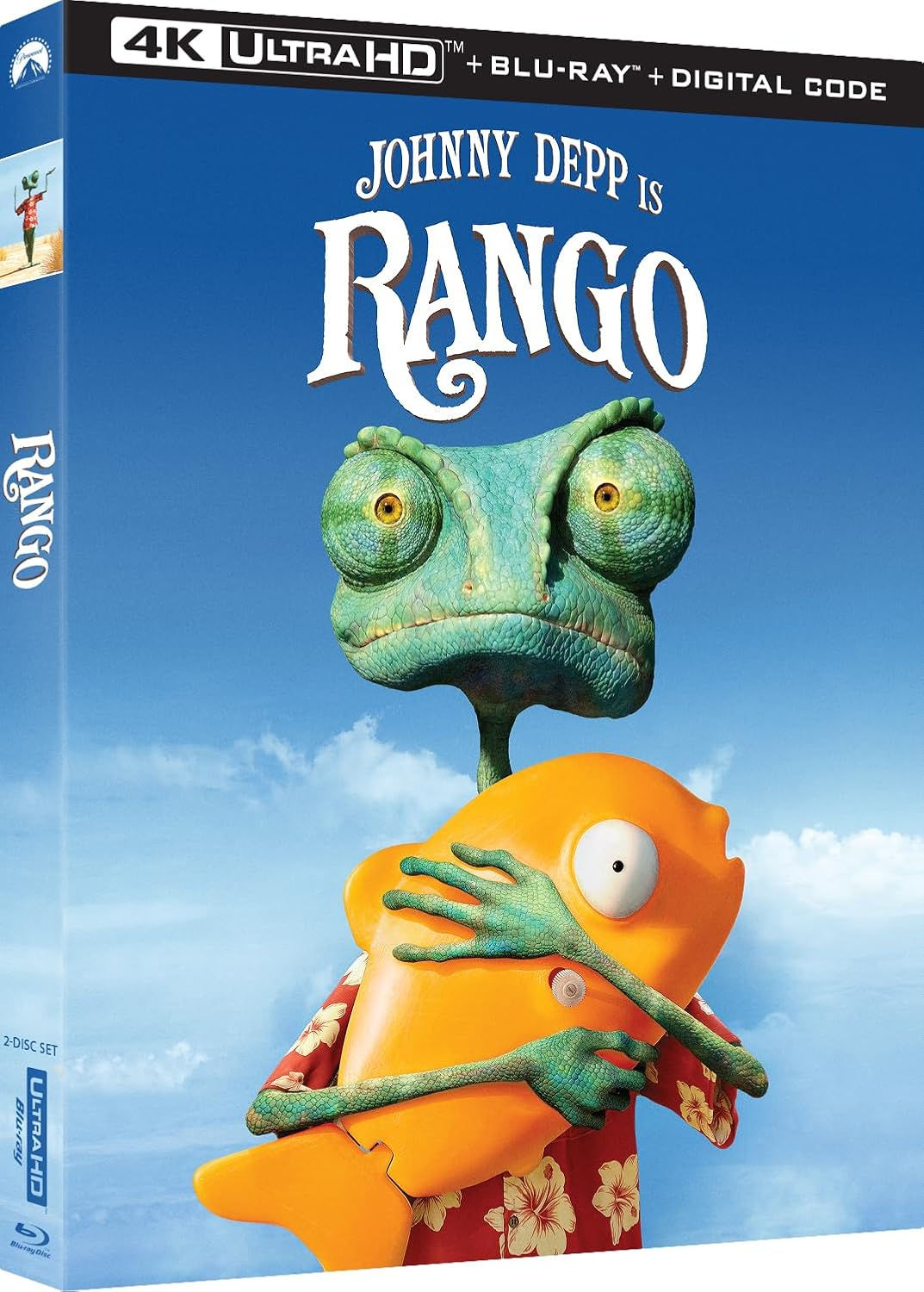 Rango 4K UHD + Blu-ray Limited Slipcover Edition