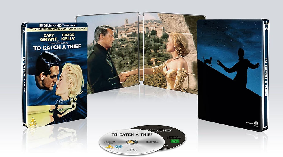 Thumbnail: To Catch A Thief 4K UHD + Blu-ray Steelbook Limited Edition
