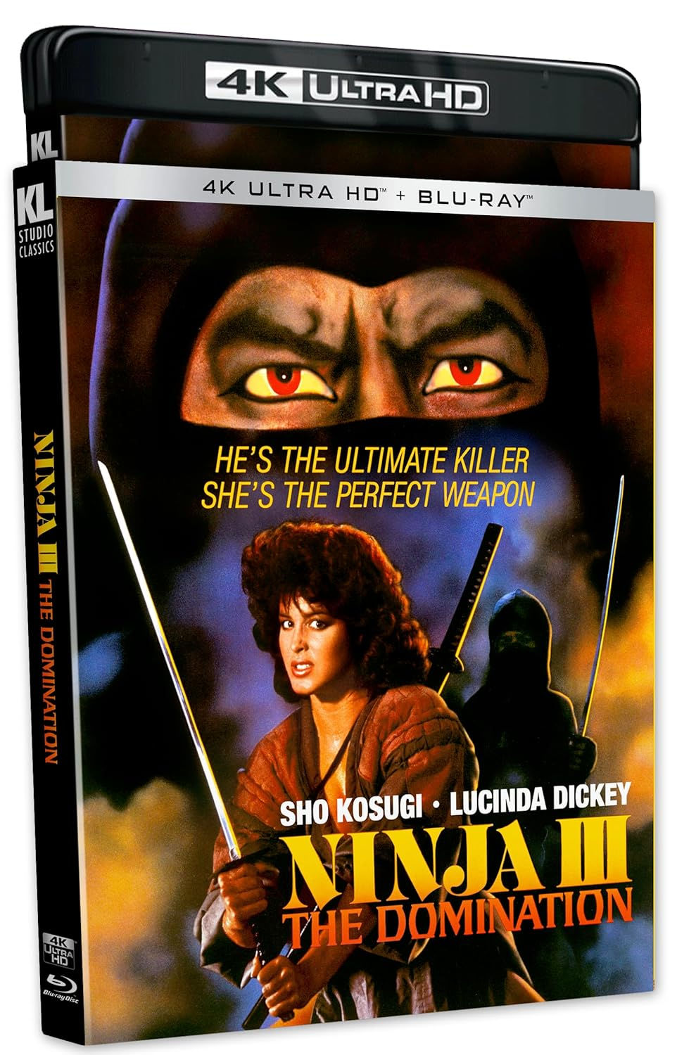Ninja III : The Domination 4K UHD + Blu-ray Limited Slipcover Edition
