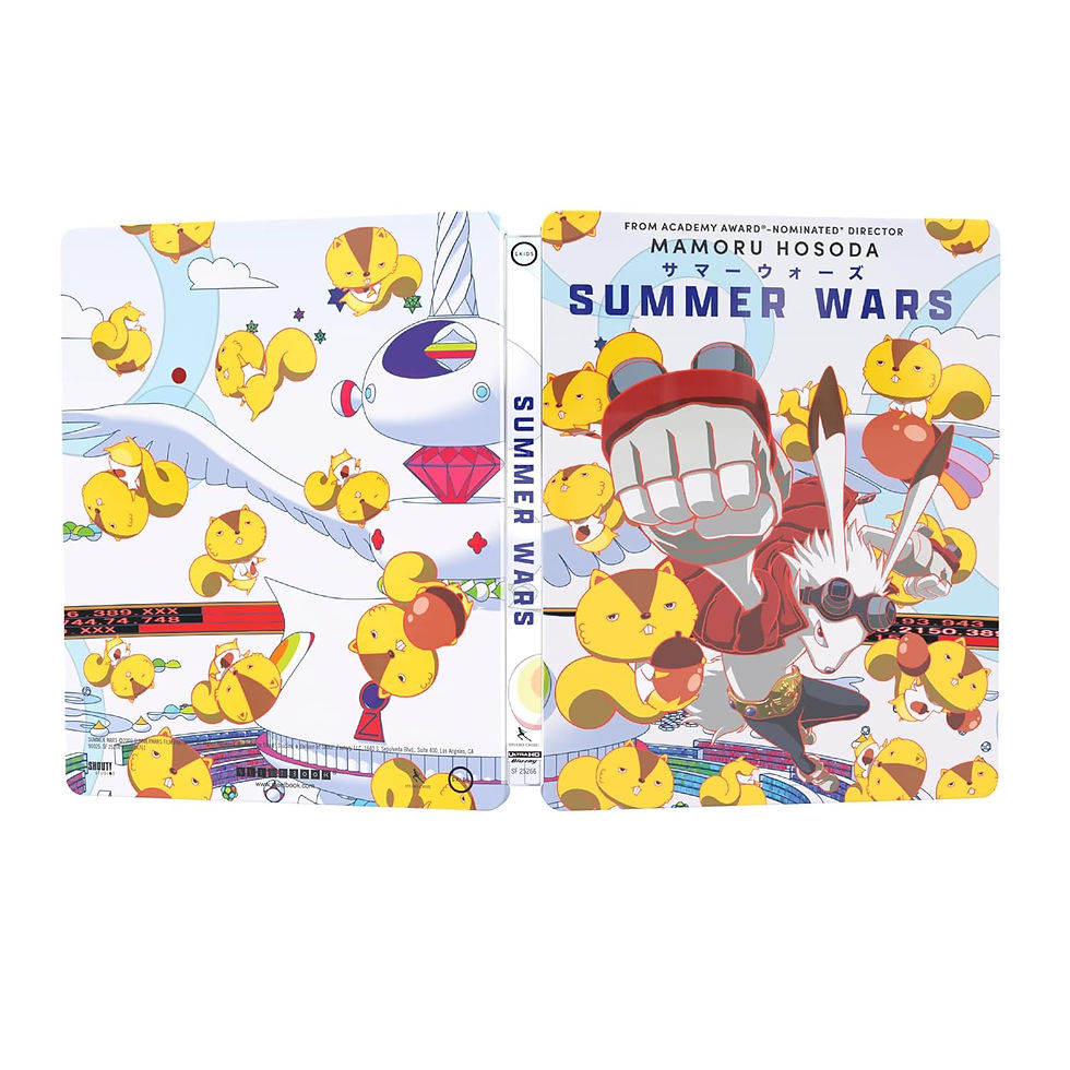 Thumbnail: Summer Wars 4K UHD + Blu-ray Steelbook Limited Edition