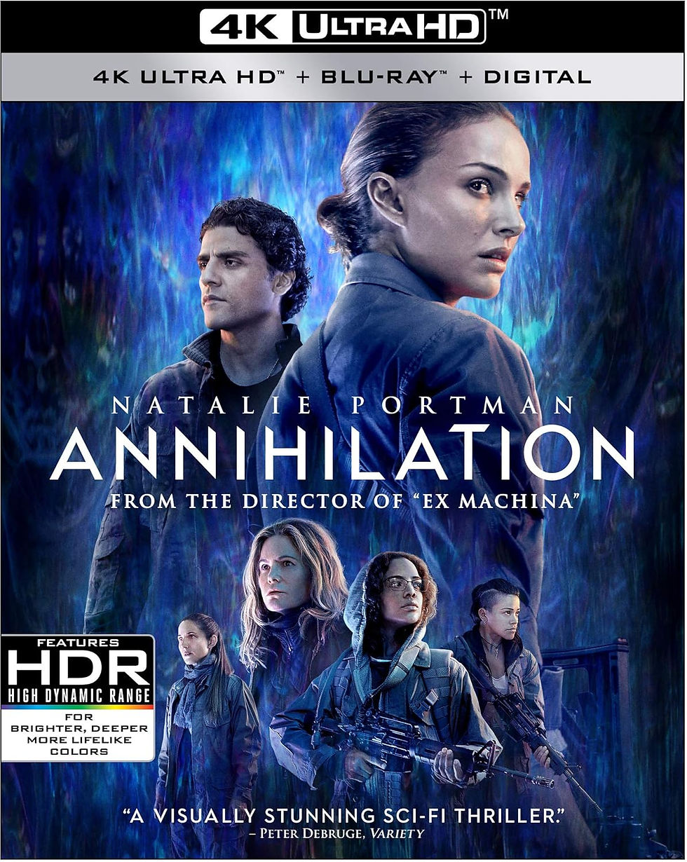 Annihilation 4K UHD + Blu-ray Limited Slipcover Edition