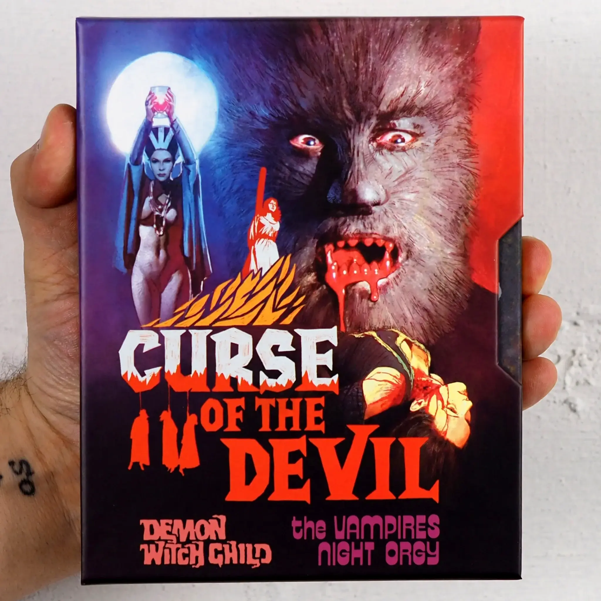 Curse of the Devil Blu-ray Limited Slipcase Edition