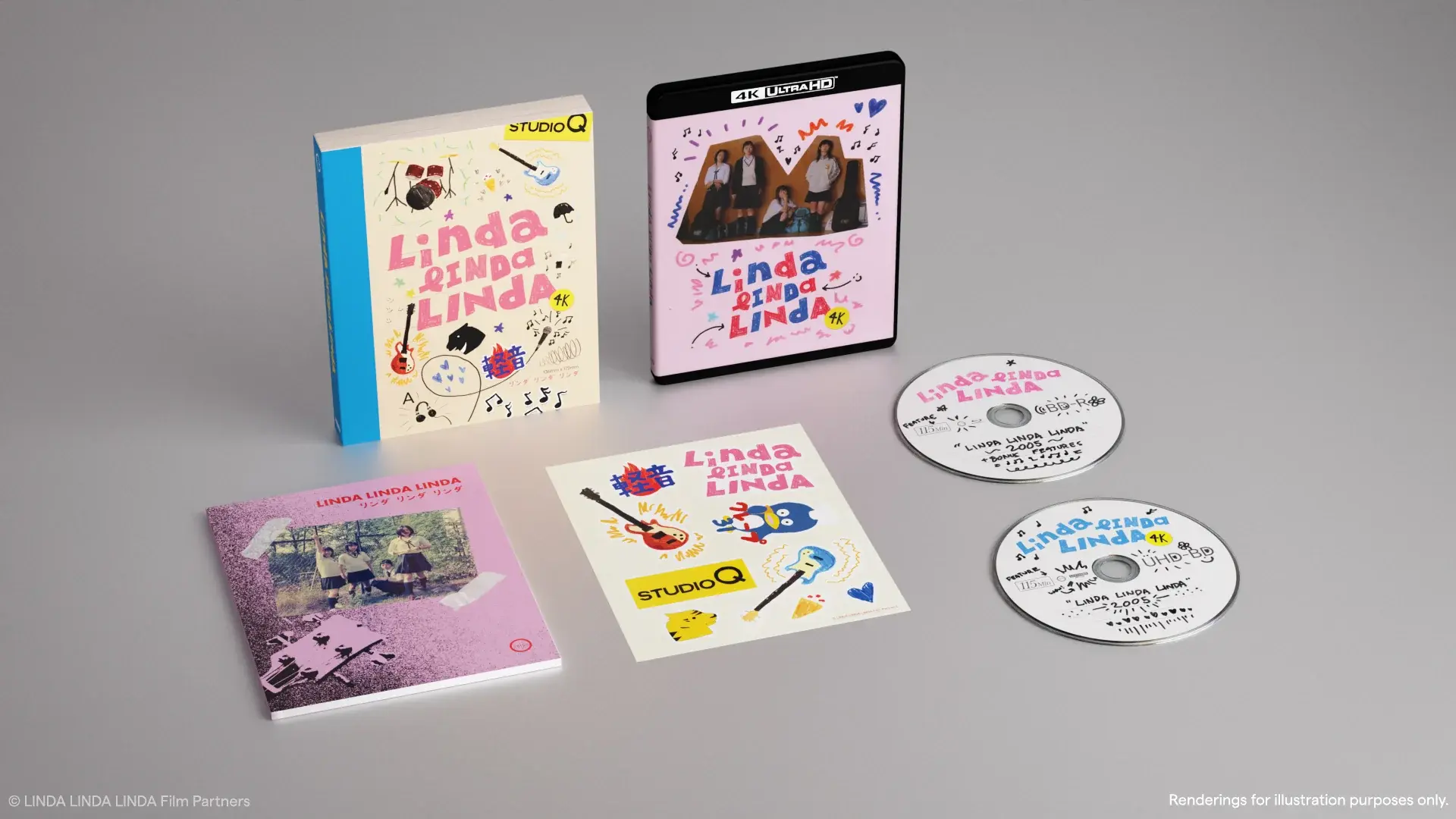 Linda Linda Linda 4K UHD + Blu-ray Limited Collector's Edition