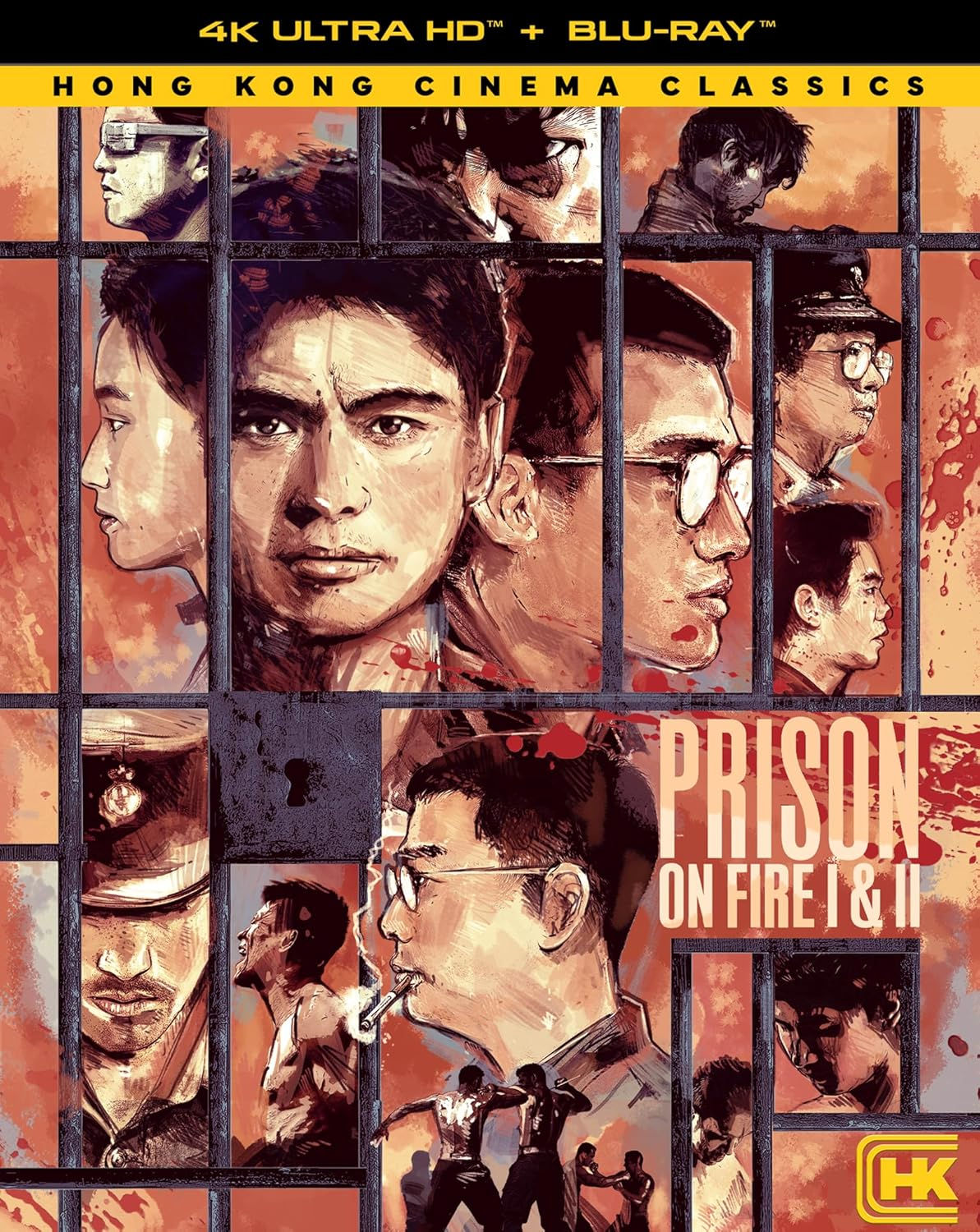 Prison on Fire 1 & 2 4K UHD + Blu-ray Limited Edition