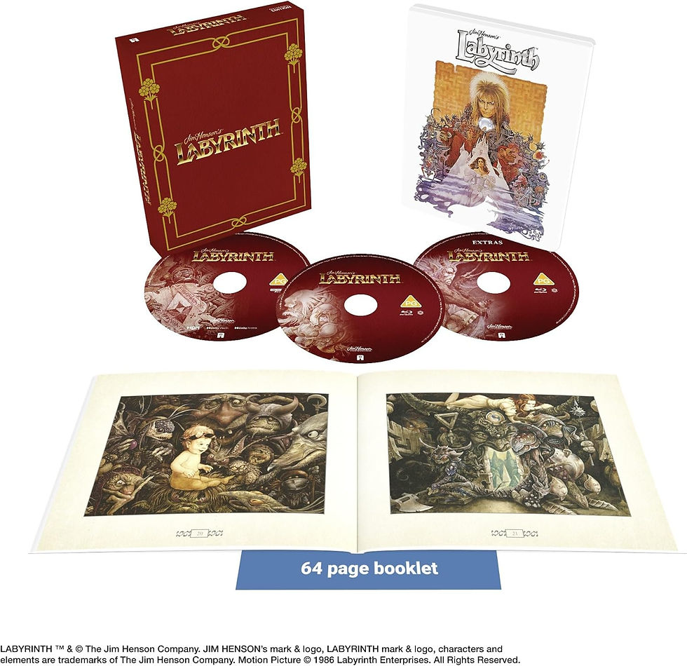 Thumbnail: Labyrinth 4K UHD + Blu-ray Limited Collector's Edition
