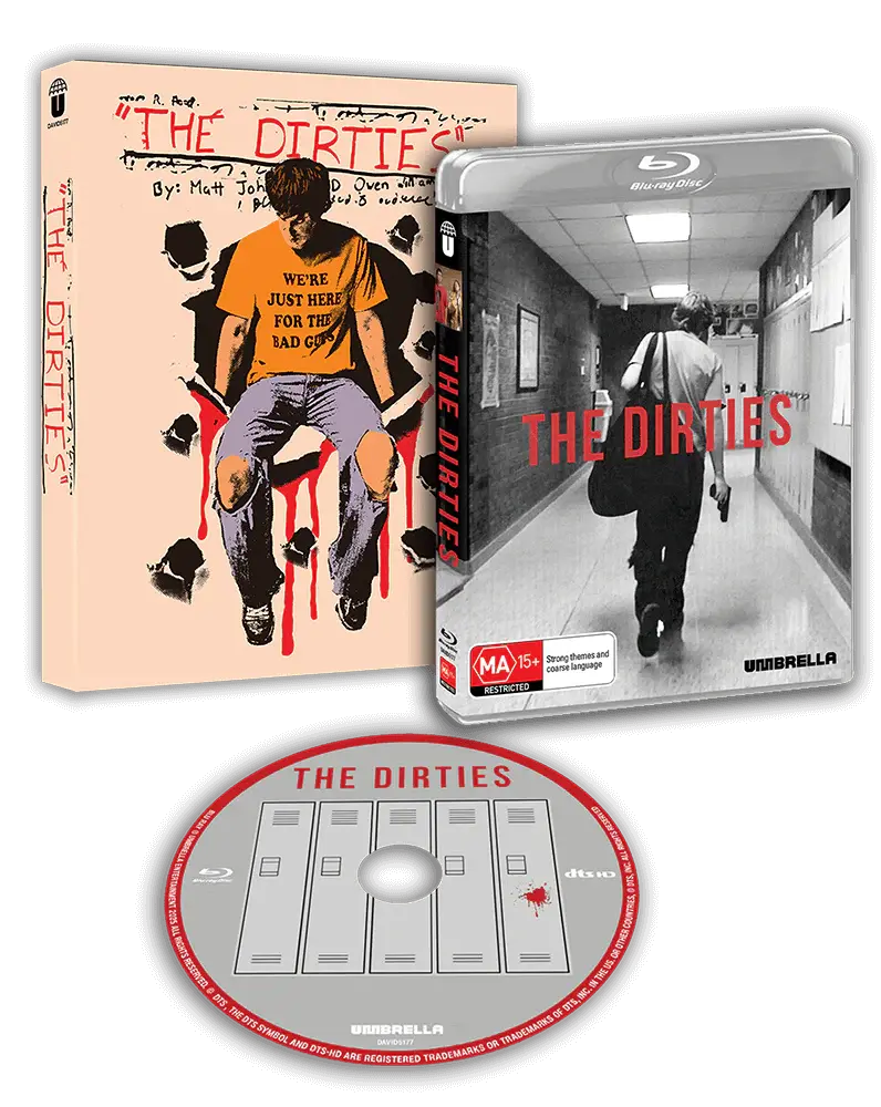 Thumbnail: The Dirties Blu-ray Limited Slipcase Edition