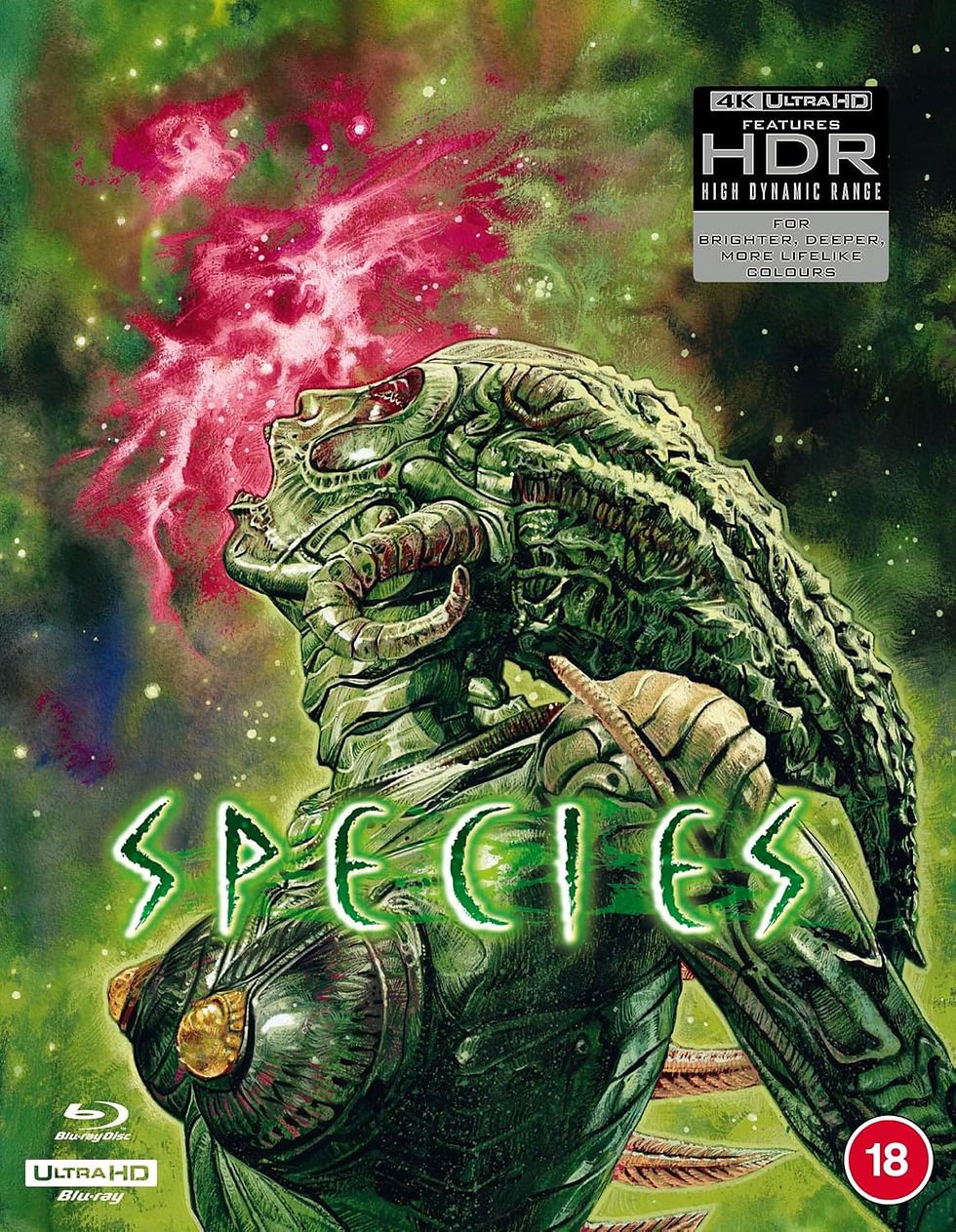 Species 4K UHD + Blu-ray Limited Deluxe Edition