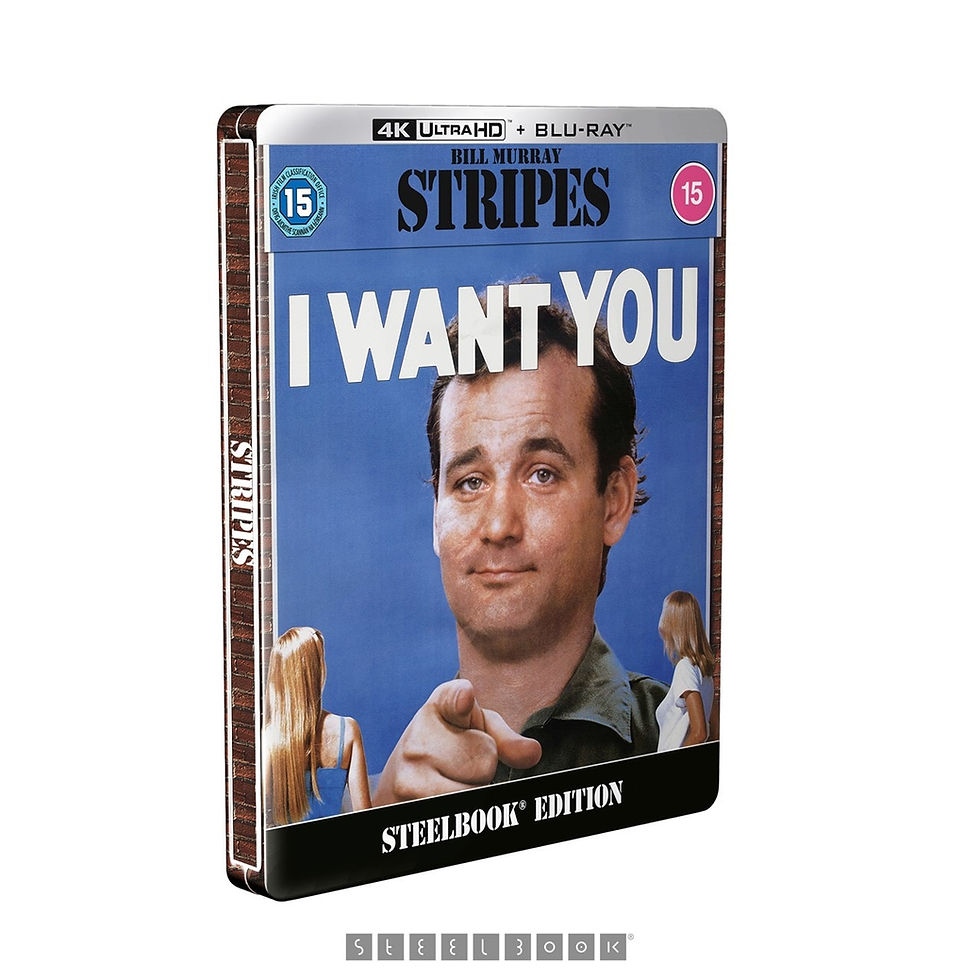 Thumbnail: Stripes 4K UHD + Blu-ray Steelbook Limited Edition
