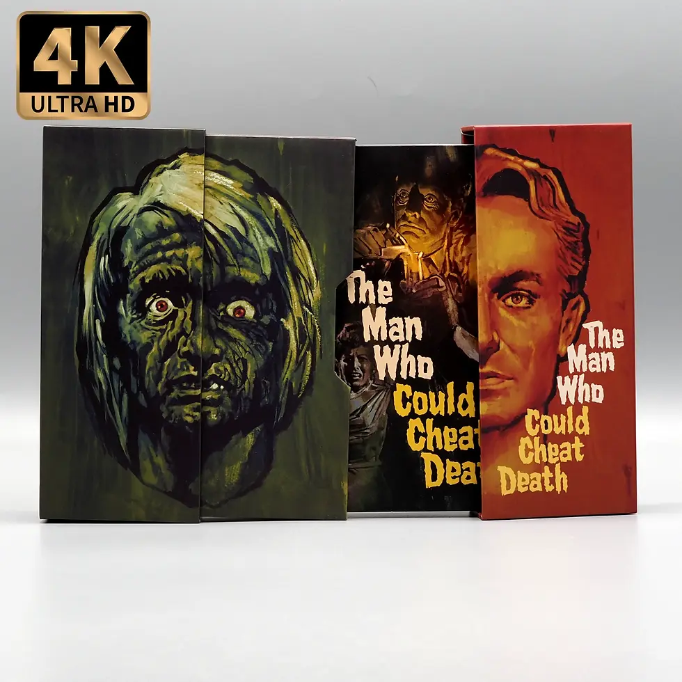 Thumbnail: The Man Who Could Cheat Death 4K UHD + Blu-ray Limited Deluxe Box