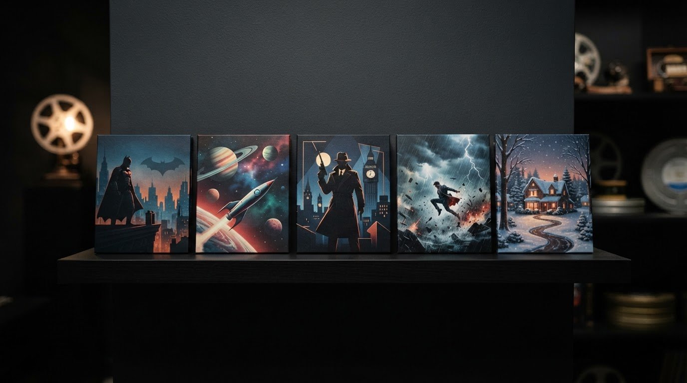 Movies with Original Artwork Slipcovers for Popular Film Collections