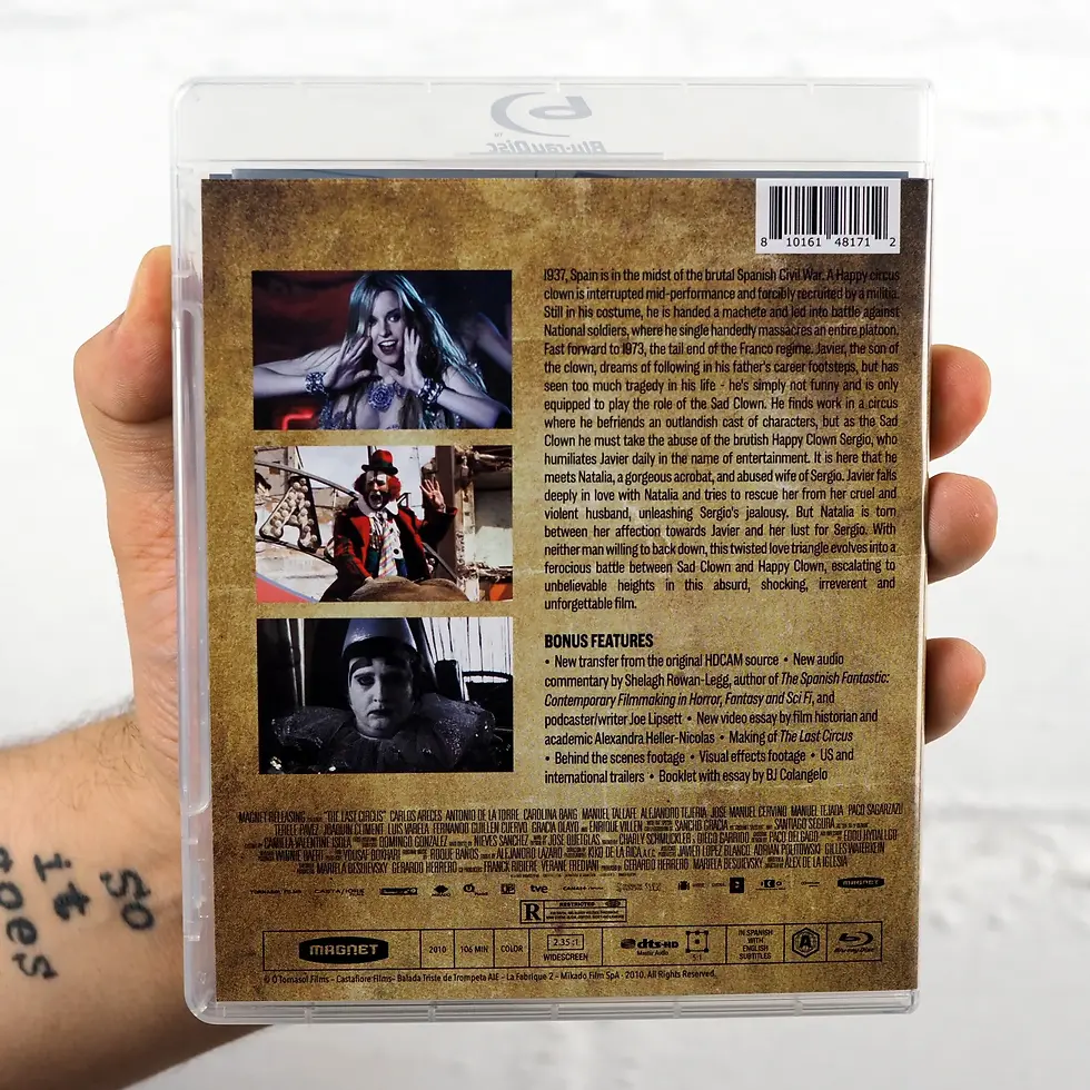 Thumbnail: The Last Circus Blu-ray Limited Slipcover Edition