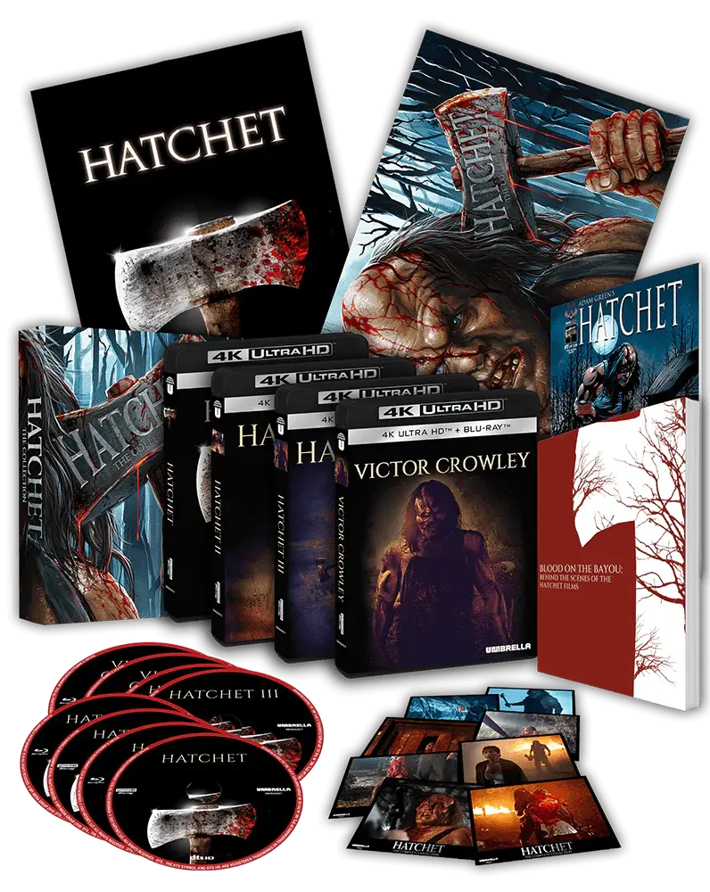 Thumbnail: Swamp Slaughter : The Hatchet 4K UHD + Blu-ray Limited Collector's Edition