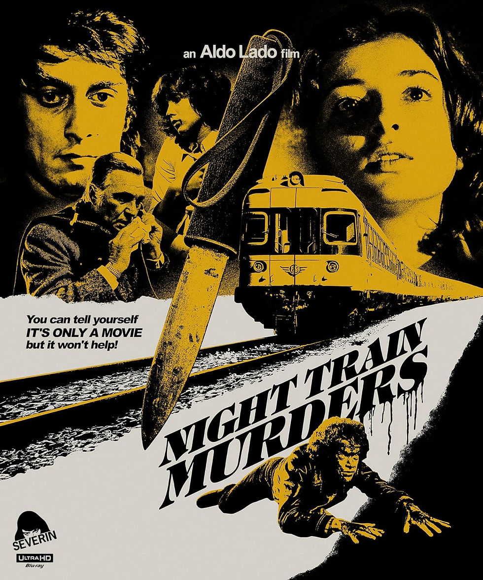 Night Train Murders 4K UHD + Blu-ray Slipcover Edition