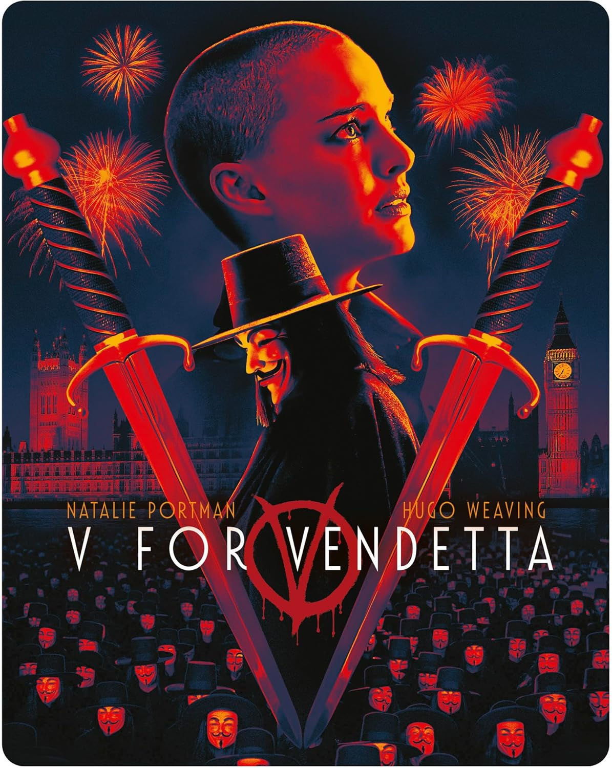V For Vendetta 4K UHD + Blu-ray Steelbook Limited Edition
