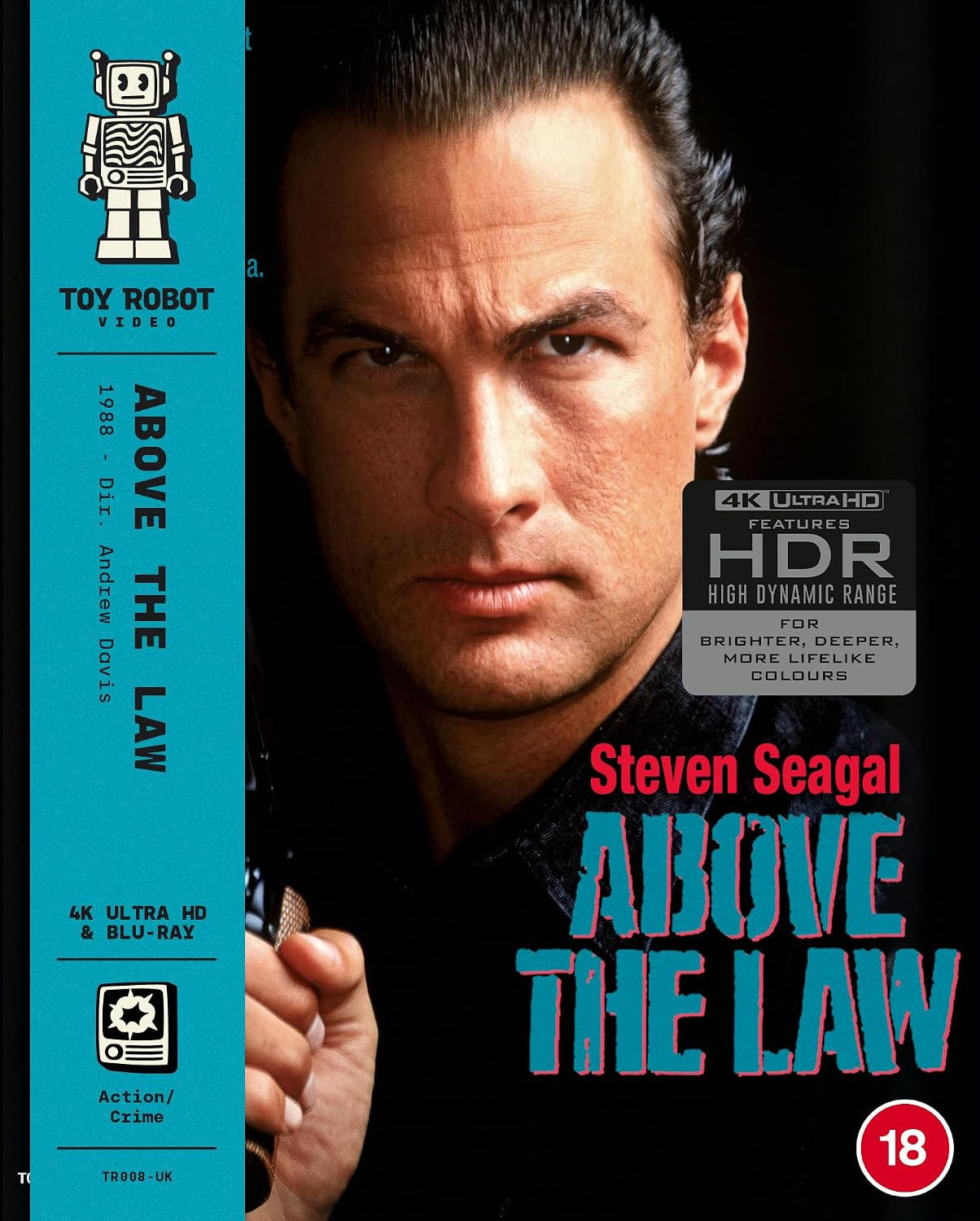 Above the Law 4K UHD + Blu-ray Limited Slipcover Edition