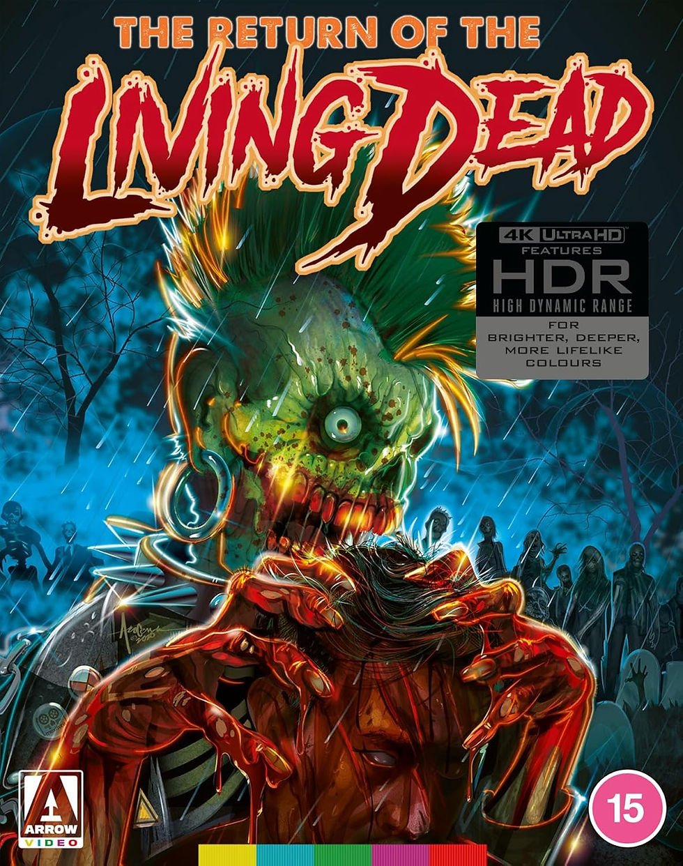 The Return Of The Living Dead 4K UHD + Blu-ray Limited Edition