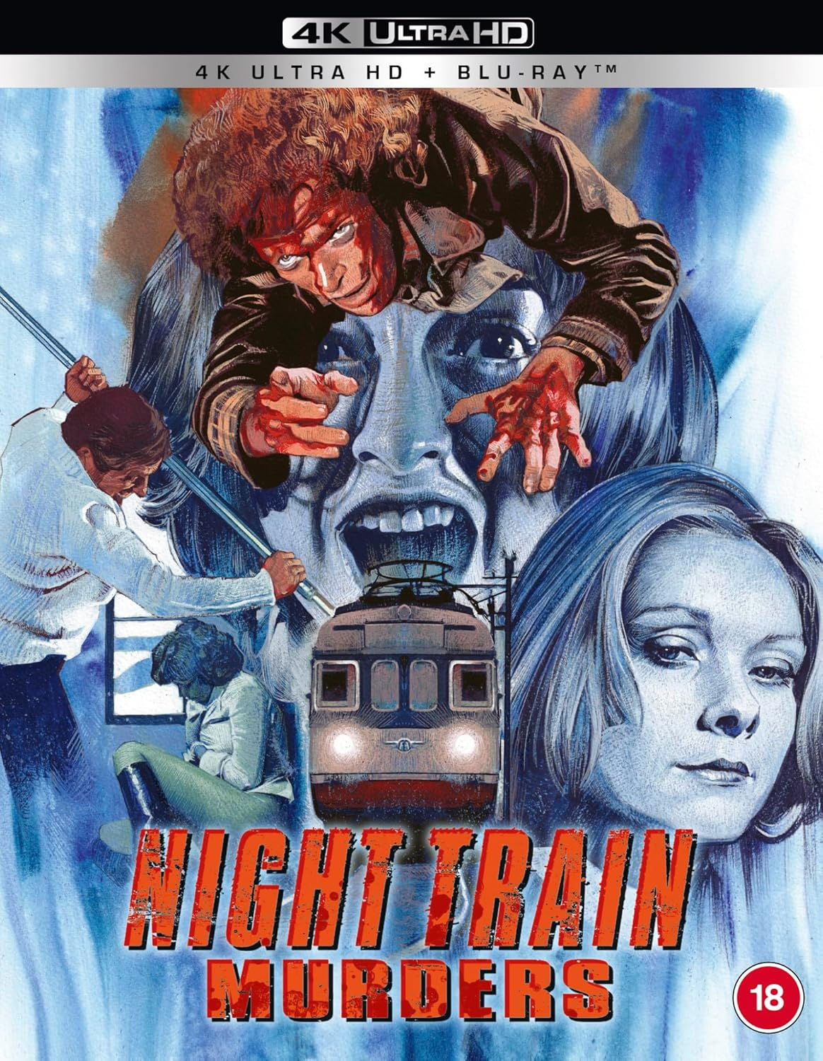 Night Train Murders 4K UHD + Blu-ray Limited Deluxe Edition