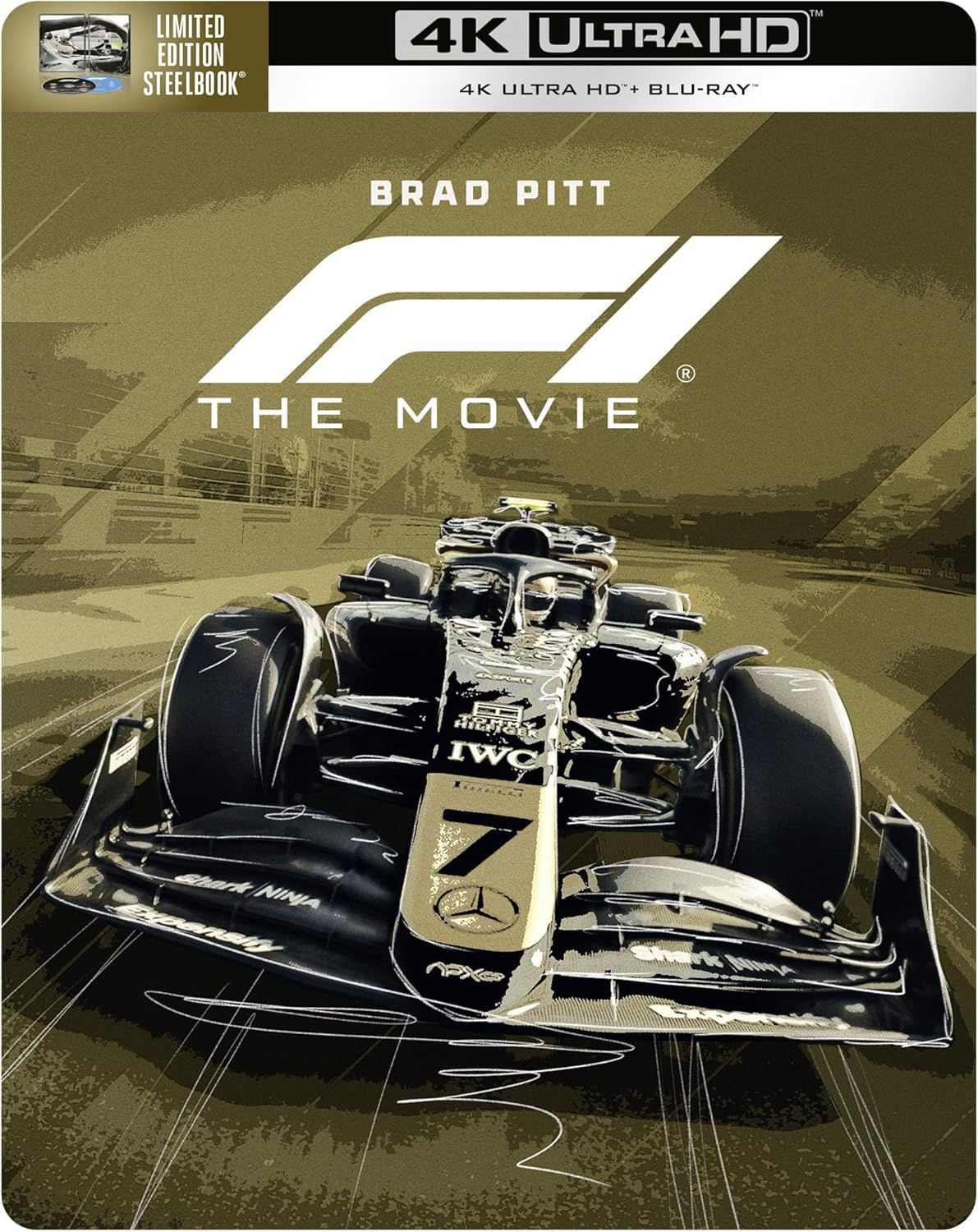F1 The Movie 4K UHD + Blu-ray Limited Edition