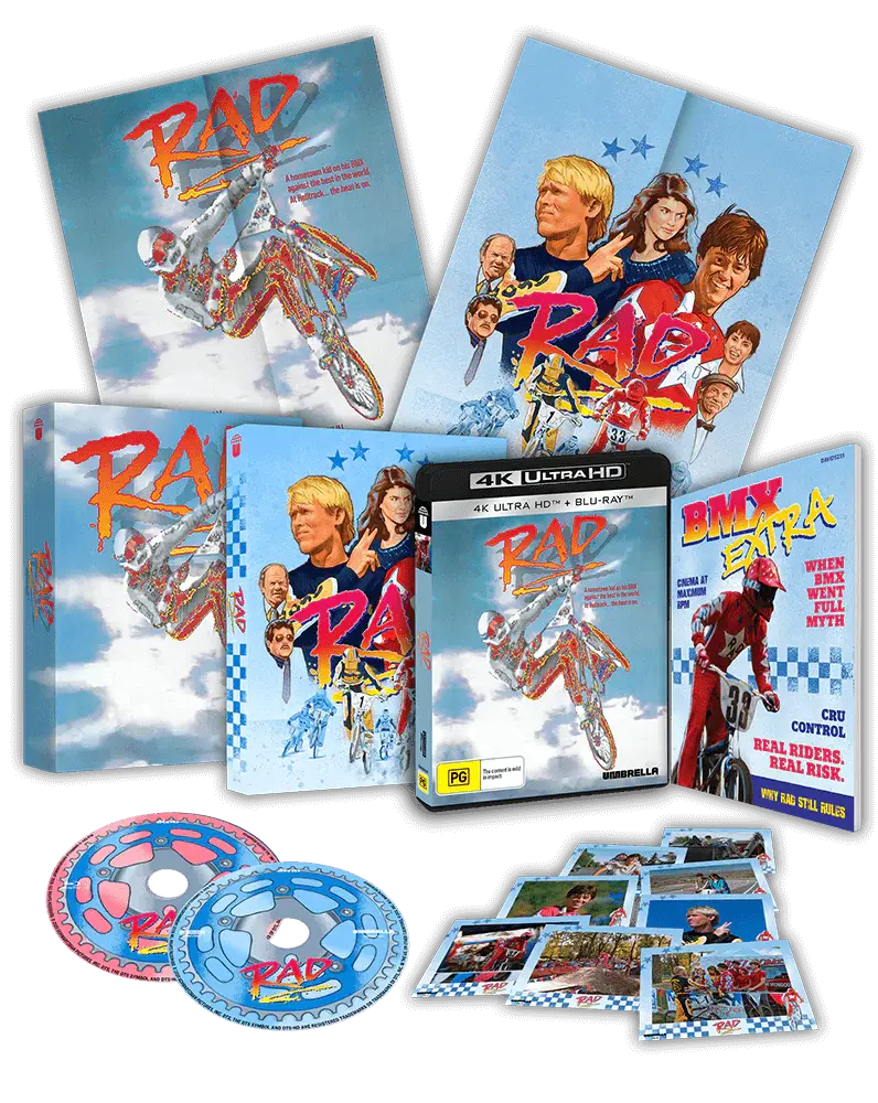 Thumbnail: [Dinged] Rad 4K UHD + Blu-ray Limited Collector's Edition