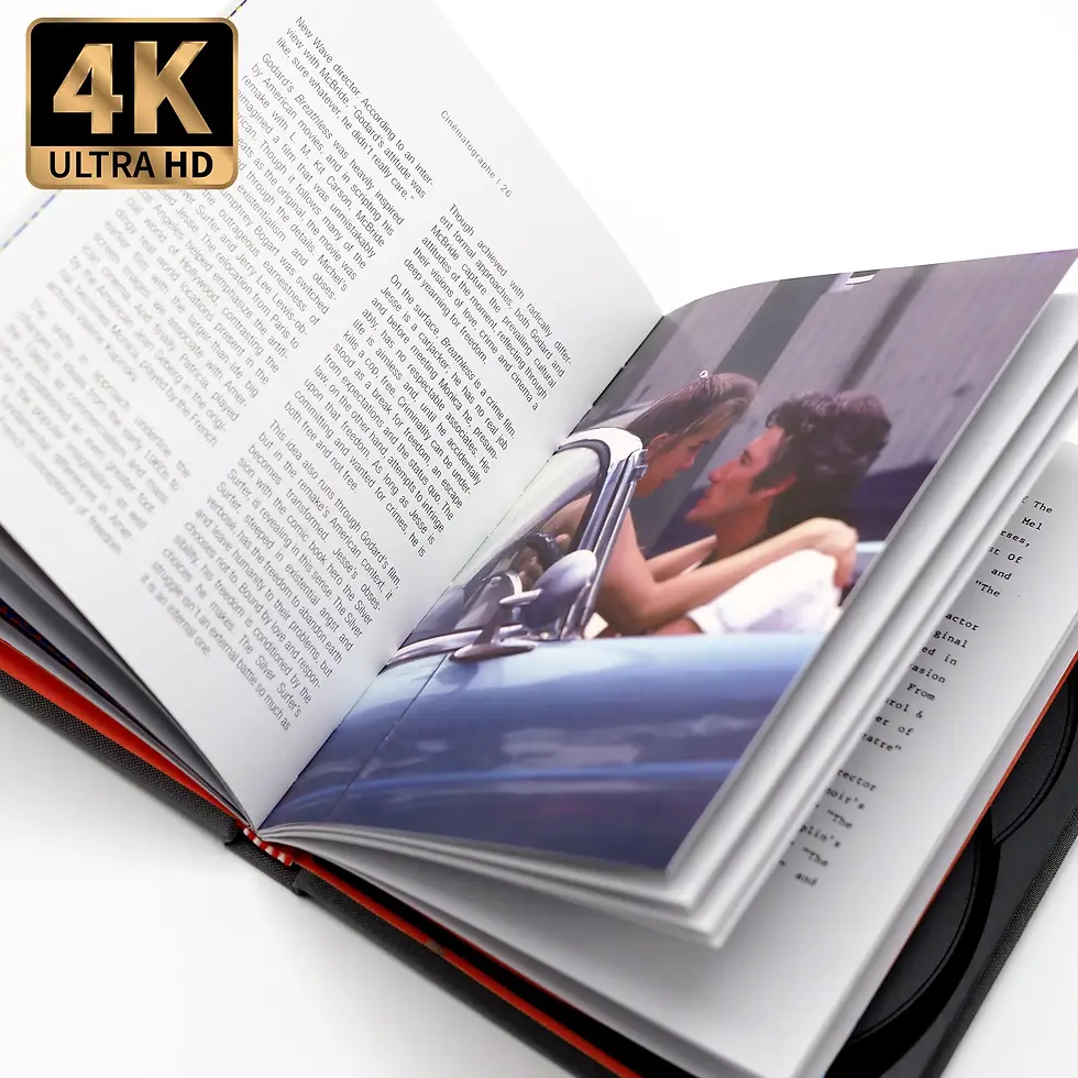 Thumbnail: Breathless Blu-ray Mediabook Limited Edition