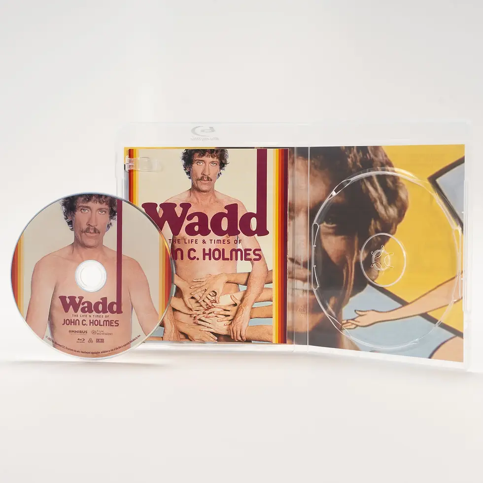 Thumbnail: Wadd : The Life & Times of John C. Holmes Blu-ray Limited Slipcover Edition