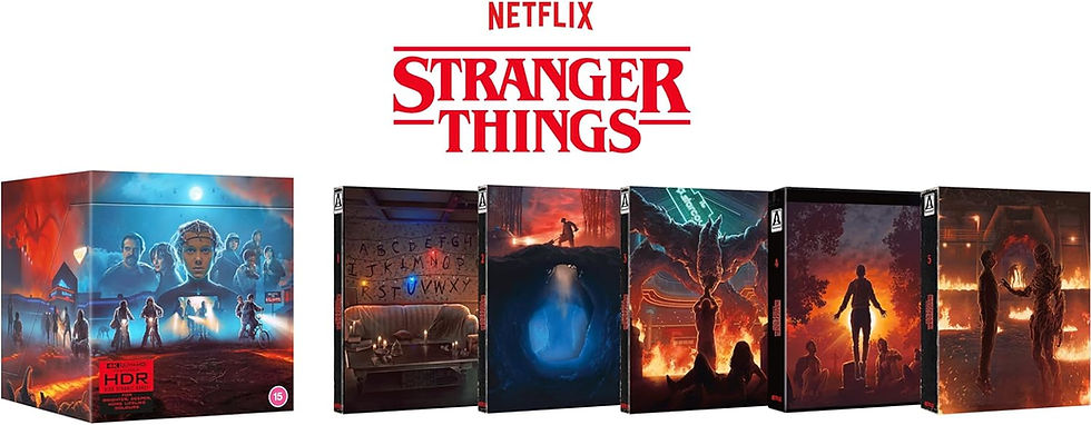 Thumbnail: Stranger Things : The Complete Series 4K UHD Blu-ray Limited Deluxe Edition