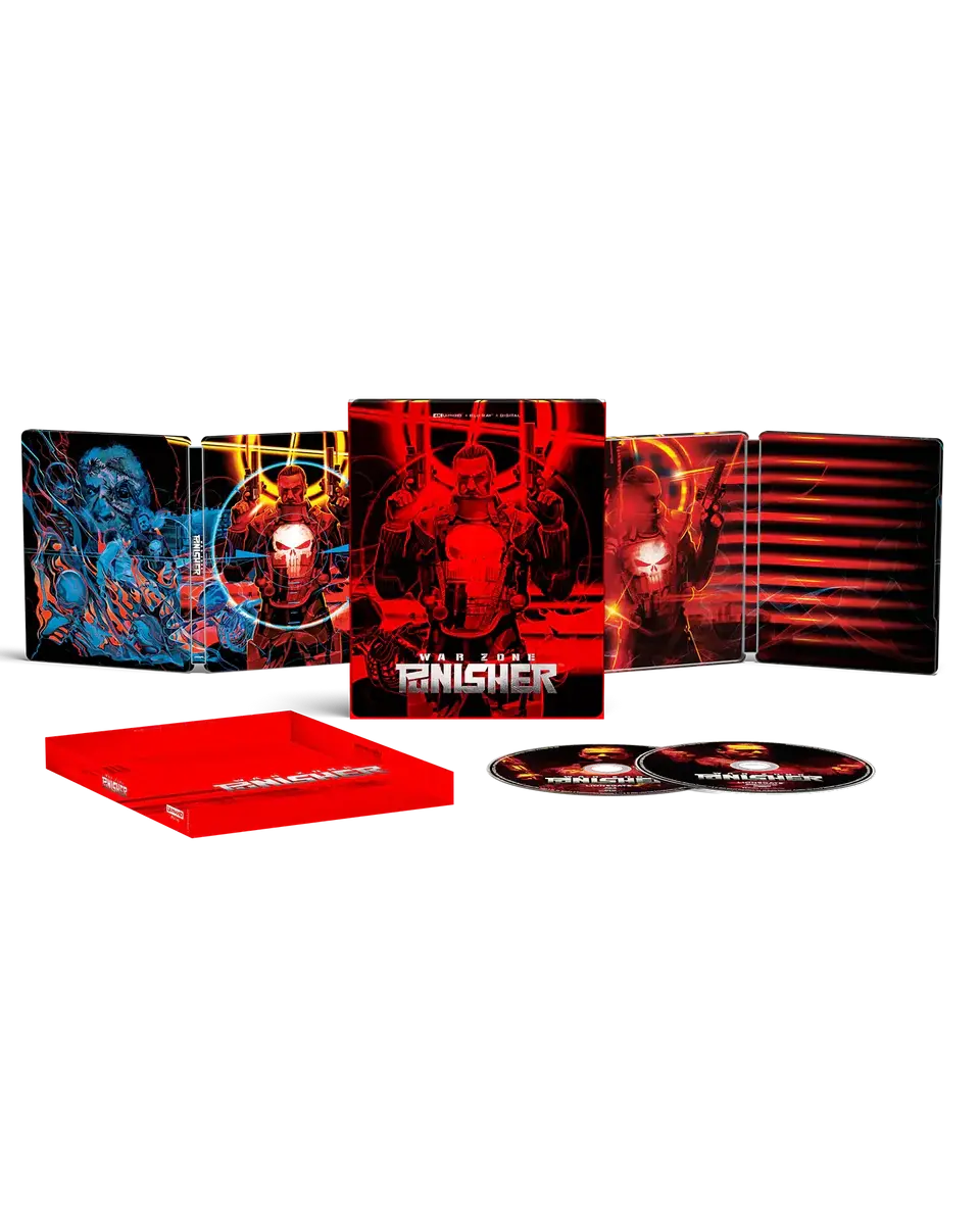 Thumbnail: Punisher : War Zone 4K UHD + Blu-ray Steelbook Limited Edition
