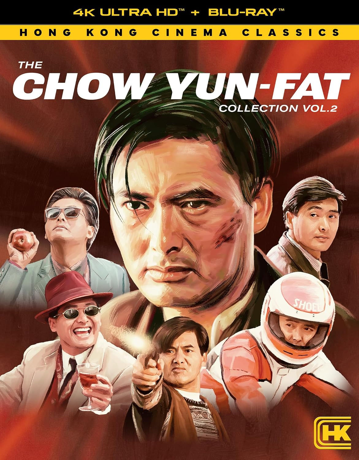 The Chow Yun-Fat Collection Vol. 2 4K UHD + Blu-ray Box Set Limited Edition