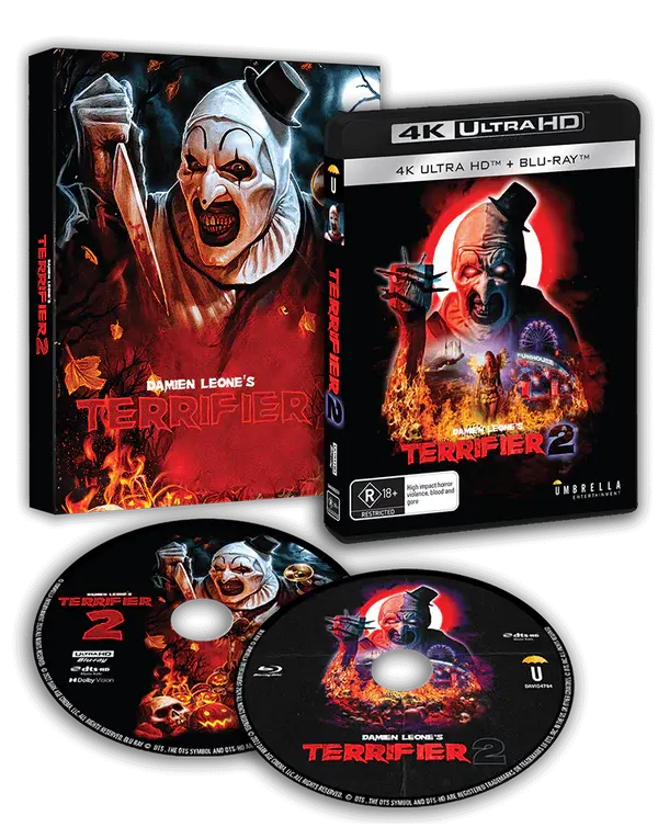 Thumbnail: Art Attack - Terrifier Collection 4K UHD + Blu-ray Box Set Limited Edition