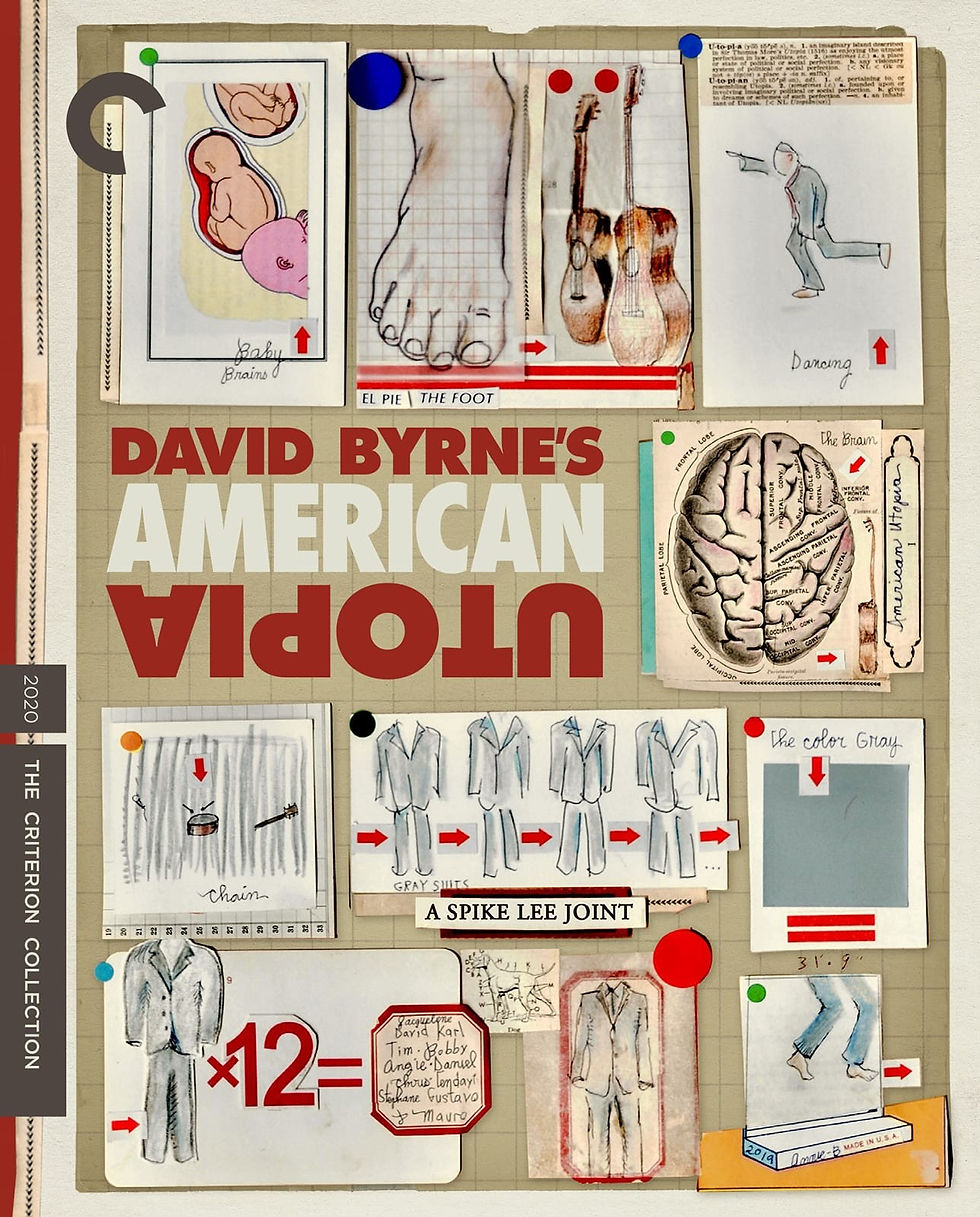 David Byrne's American Utopia 4K UHD + Blu-ray